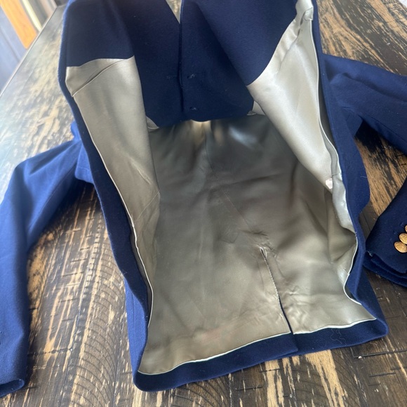 💫 J.Crew Navy Structured Blazer – Size 6 (Based on Measurements) - Picture 7 of 17